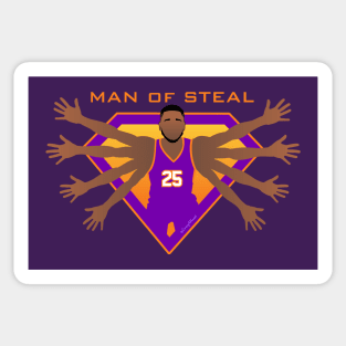 Phoenix Suns Man of Steal Sticker